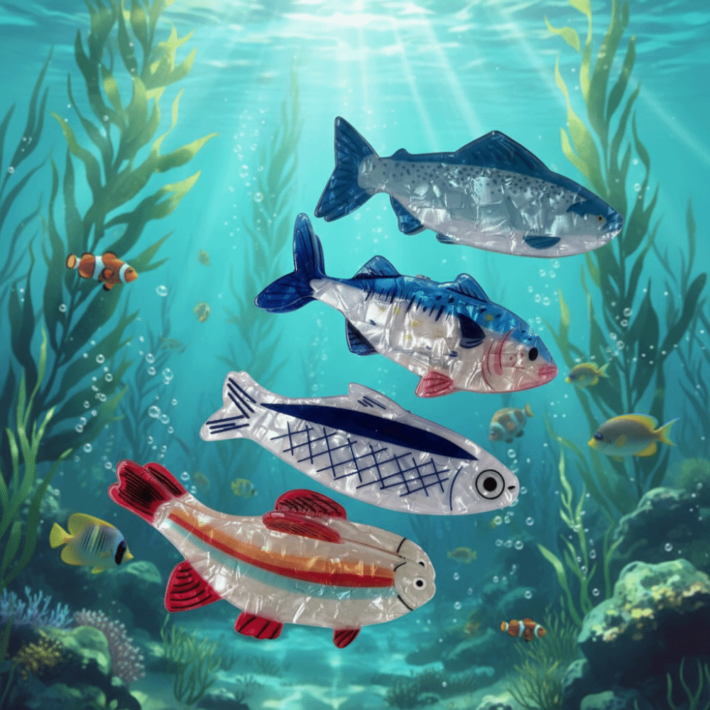 Hairpin Ocean Animal Hair Claw - огляд і ціна Korean Lifestyle & Kids Boutique