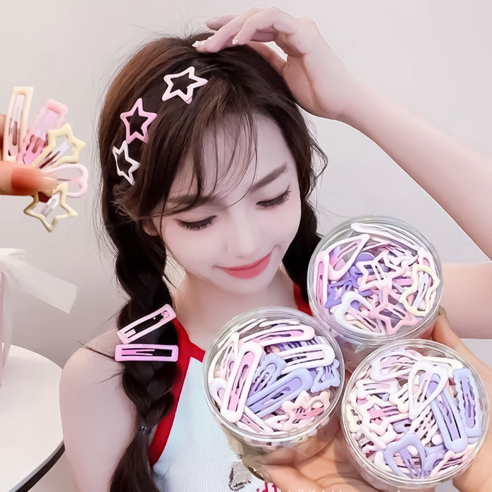 3PCS Sweet Style Headwear Pins - огляд і ціна Korean Lifestyle & Kids Boutique